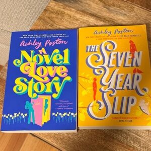 Ashley Poston Book Set - A Novel Love Story & The Seven Year Slip